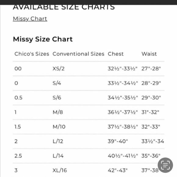 Chicos Top Pinstripe with Silver & Black Sequins Ric Rac size 1 M/8 - Picture 5 of 6